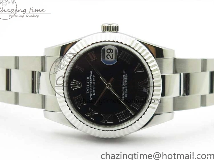 0411 Datejust 31mm 278271 SS BP Maker Best Edition Black Roman Dial on Oyster Bracelet SportInspired 2754